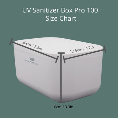 KandyMask UV Sanitizer Box - Pro 100 - www.kandymask.com